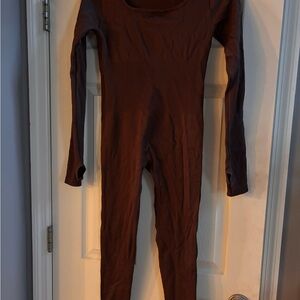 ✨ Ribbed Spandex Bodysuit / Jumpsuit – Size XL – High Quality Stretch Fabric ✨